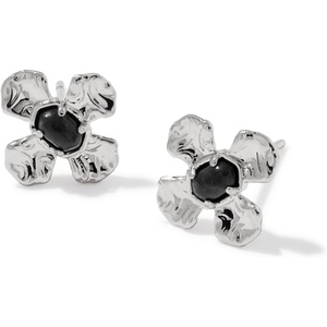 image:imageKendra Scott Leanne Stud EarringsSILVER  BLACK GRANITE
