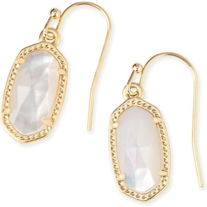 image:imageKendra Scott Lee Drop Earrings for WomenGOLD  IVORY MOTHER OF PEARL