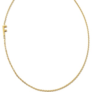 image:imageKendra Scott Letter AZ Inline Initial Necklace 18k Gold VermeilF