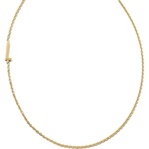 image:imageKendra Scott Letter AZ Inline Initial Necklace 18k Gold VermeilL