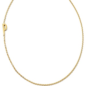 image:imageKendra Scott Letter AZ Inline Initial Necklace 18k Gold VermeilP