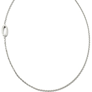image:imageKendra Scott Letter AZ Inline Initial Necklace Sterling SilverO