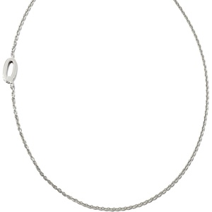 image:imageKendra Scott Letter AZ Inline Initial Necklace Sterling SilverQ