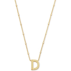 image:imageKendra Scott Letters AZ Pendant Necklace for Women Fashion Jewelry 14k GoldPlated BrassLetter D