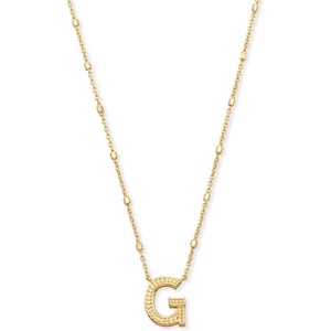 image:imageKendra Scott Letters AZ Pendant Necklace for Women Fashion Jewelry 14k GoldPlated BrassLetter G