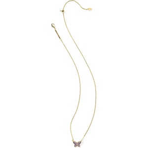 image:imageKendra Scott Lillia Crystal Pendant Necklace Fashion Jewelry for WomenGOLD  VIOLET CRYSTAL