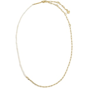 image:imageKendra Scott Markie Half Chain Necklace Fashion Jewelry for WomenGOLDFRESHWATER CULTURED PEARL