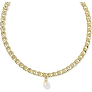 image:imageKendra Scott Oakland Pearl Chain NecklaceGOLD FRESHWATER CULTURED PEARL