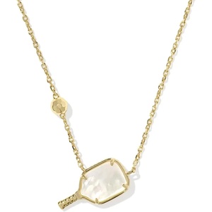 image:imageKendra Scott Pickleball Short Pendant Necklace Fashion Jewelry for WomenGOLD  IVORY MOTHER OF PEARL