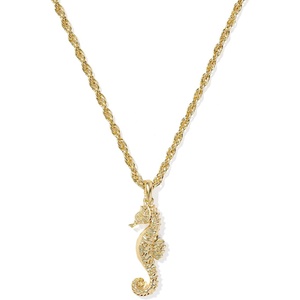 image:imageKendra Scott Seahorse Short Pendant NecklaceGOLD METAL