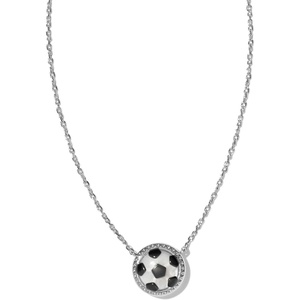 image:imageKendra Scott Soccer Short Pendant Necklace Fashion Jewelry for WomenRHODIUM