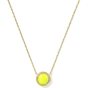 image:imageKendra Scott Tennis Short Pendant Necklace Fashion Jewelry for WomenGOLD  CHARTREUSE MAGNESITE
