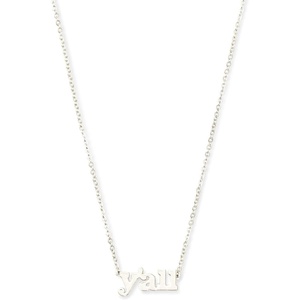 image:imageKendra Scott YAll Pendant Necklace in Sterling Silver DemiFine Jewelry for Women