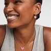 image:imageKendra Scott Ari Heart Huggie Earrings for Women Fashion JewelryGOLD  HOT PINK DRUSY