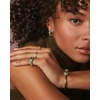 image:imageKendra Scott Bella Hoop Earrings Fashion Jewelry for WomenGOLD  DARK GREEN CRYSTAL