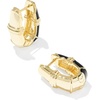 image:imageKendra Scott Courtney Enamel Huggie EarringBLACK