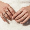 image:imageKendra Scott Juliette Band Ring Fashion Jewelry for WomenGOLD  WHITE CRYSTAL