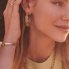 image:imageKendra Scott Kelly Hoop Earring 14k Gold Plated Brass Fashion Jewelry for Women