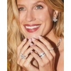 image:imageKendra Scott Livy RhodiumPlated Rings Set of 3 in White Crystal Size 6