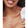 image:imageKendra Scott Livy RhodiumPlated Rings Set of 3 in White Crystal Size 9