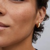 image:imageKendra Scott Mikki Metal Huggie Earring Fashion Jewelry for WomenGOLD  POLISHED METAL