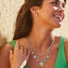 image:imageKendra Scott Mikki Pave Huggie Earrings Fashion Jewelry For WomenRHODIUM