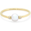 image:imageKendra Scott Cathleen 14k Gold Band Ring Fine Jewelry for Women14K GOLD  WHITE PEARL