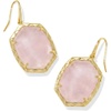 image:imageKendra Scott Daphne Drop Earrings Fashion Jewelry for WomenGold  Rose Quartz