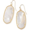 image:imageKendra Scott Elle Drop Earrings for WomenGOLD  IVORY MOTHER OF PEARL