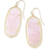 image:imageKendra Scott Elle Drop Earrings for WomenGOLD  ROSE QUARTZ