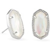 image:imageKendra Scott Ellie Earrings Fashion Jewelry for WomenRHODIUM  IRIDESCENT ABALONE