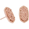 image:imageKendra Scott Ellie Stud Earrings for Women Fashion JewelryROSE GOLD  ROSE GOLD DRUSY