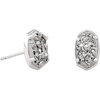 image:imageKendra Scott Emilie Stud Earrings for Women Fashion JewelryRHODIUM  PLATINUM DRUSY