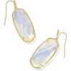 image:imageKendra Scott Faceted Elle Drop Earrings in 14k GoldPlated Brass Iridescent Opalite Illusion Fashion Jewelry for Women