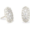 image:imageKendra Scott Grayson Crystal Stud Earrings Fashion Jewelry for WomenRHODIUM  WHITE CUBIC ZIRCONIA