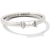 image:imageKendra Scott Juliette Band Ring Fashion Jewelry for WomenRHODIUM  WHITE CRYSTAL