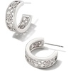 image:imageKendra Scott Kelly Huggie Earring Fashion Jewelry for WomenRHODIUM