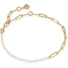 image:imageKendra Scott Markie Half Chain Bracelet in Freshwater Cultured Pearl Fashion Jewelry for WomenGOLDFRESHWATER CULTURED PEARL