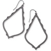 image:imageKendra Scott Sophee Drop Earrings for WomenGUNMETAL  GUNMETAL METAL