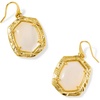 image:imageKendra Scott Tiger Striped Daphne Drop EarringsGOLD  NATURAL MOTHER OF PEARL Tiger Striped