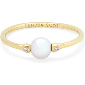 image:imageKendra Scott Cathleen 14k Gold Band Ring Fine Jewelry for Women14K GOLD  WHITE PEARL