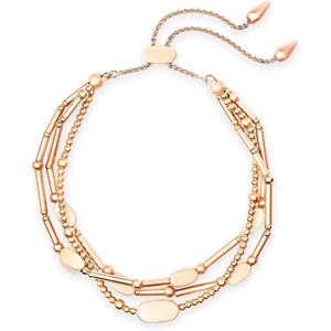image:imageKendra Scott Chantal Beaded Bracelet for WomenROSE GOLD  ROSE GOLD METAL