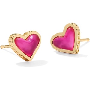 image:imageKendra Scott Framed Ari Heart Stud Earrings Fashion Jewelry for WomenGOLD  AZALEA ILLUSION