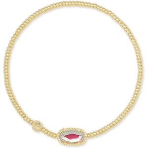 image:imageKendra Scott Grayson Crystal Stretch Bracelet Fashion Jewelry for WomenGOLD  DICHROIC GLASS