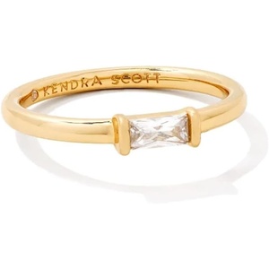 image:imageKendra Scott Juliette Band Ring Fashion Jewelry for WomenGOLD  WHITE CRYSTAL