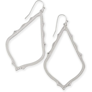image:imageKendra Scott Sophee Drop Earrings for WomenRHODIUM  RHODIUM METAL