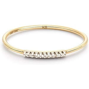 image:imageKendra Scott White Diamond Mila Ring in 14k Gold Fine Jewelry For Women14K YELLOW GOLD  CRYSTAL CLEAR DIAMOND