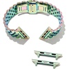 image:imageKendra Scott Alex 5 Link Watch Bands Compatible with Apple Watch Series 18 and Samsung Galaxy WatchIridescent Stainless Steel