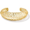 image:imageKendra Scott Tiger Striped Mikki Cuff BraceletGOLD Tiger Striped