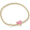 GOLD - HOT PINK DRUSY